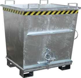 KLAPPBODENBEHÄLTER BKB 1000 VERZINKT 4417-20-0000-0007