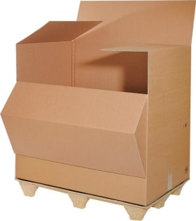 PALETTENCONTAINER 2-WELLIG VE5 1180X780X1065MM Q 2.4BC 5052000