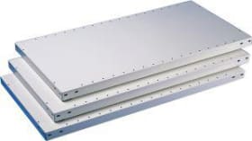 META Fachboden MS230 lichtgrau 1300x300 mm Tragk. 205 kg  