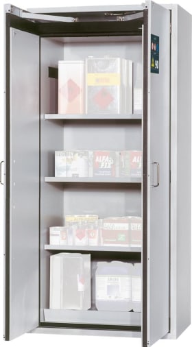 GEFAHRSTOFFSCHR. S-CLAS90 B900MM 3FB LB+BAW R7035 3020500130208