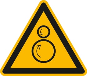 WARNSCHILD ALU GEPR EINZUGSGEFAHR SL100MM 4044589006868