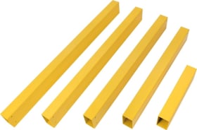 SICHERHEITSGELÄNDER BALKEN 1500MM RAL 1023 VERKEHRSGELB BESCHICHTET INN. B-150