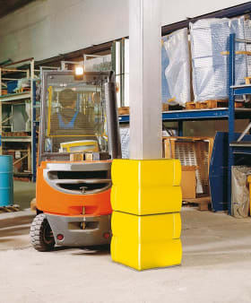 PFEILER-SCHUTZPROFIL 200 PE GELB VE 2 ST. 23110