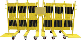 SCHERENGITTER 2X8000MM 16000MM SET 2 STK GELB-SCHWARZ 70-130