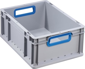 EUROBOX 417 400X300X170MM GRIFFE OFFEN GRAU/BLAU 4005187567250