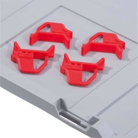 SCHIEBESCHNAPPVERSCHLUSS F.EUROBOX ROT (VE4ST.) 4005187567816