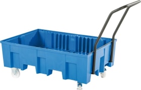 AUFFANGWANNE PE 2-FASS FAHRB. O. ROST 865X1245MM 33056