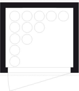 GASFLASCHENMAGAZIN 125 M.BODEN 1420X1490X2250MM 11764