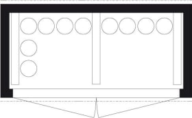 GASFLASCHENMAGAZIN 224 M.BODEN 2100X1140X2250MM 11765