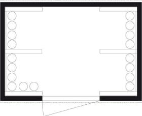 GASFLASCHENMAGAZIN 348 M.BODEN 3005X2170X2250MM 11766