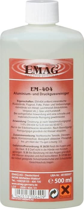 ALU-U. DRUCKGUSSREINIGER EM-404 EM404 