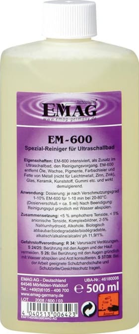 SPEZIALREINIGER EM-600 EM600 