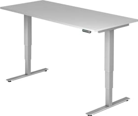 SCHREIBTISCH GRAU VON 620 - 1270MM VXDSM19/5/S