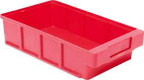 KLEINTEILEBOX VERSTÄRKT STAPELBAR 300X152X83MM ROT 4053569735155
