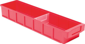 KLEINTEILEBOX VERSTÄRKT STAPELBAR 600X152X83MM ROT 4053569735513