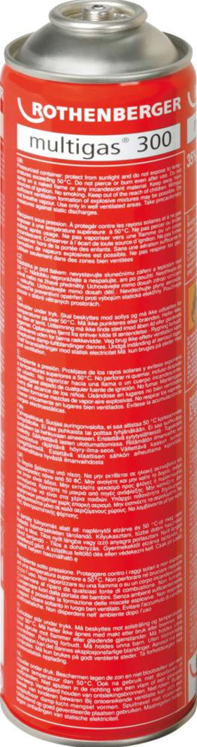 ROTHENBERGER MULTIGAS 300 7/16"-EU VERS. A 600 ML 035510-A