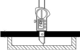 HELIOS-PREISSER MESSBRÜCKE VERLÄNGERT 200MM F.TIEFENMESSSCHIEBER IP 67 1271451