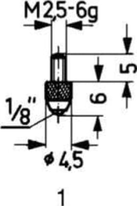 Käfer Messeinsatz HM Typ 1/Standard  