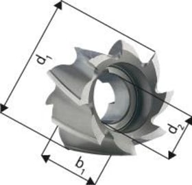 Walzenstirnfr. D1880 HSSE40x32 N FORUM