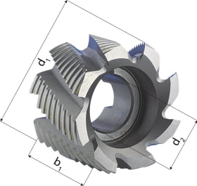 Walzenstirnfr. D1880 HSSE50x36 NR FORUM