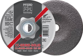 PFERD SCHLEIFSCHEIBE CC-GRIND-SOLID STEEL 115MM 64185115