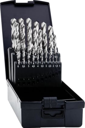 Spiralb.Stz ähnl.D338N 1-13mm 25tlg HSSCo5 Exact