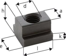 Nutenstein DIN508 M10x12mm AMF