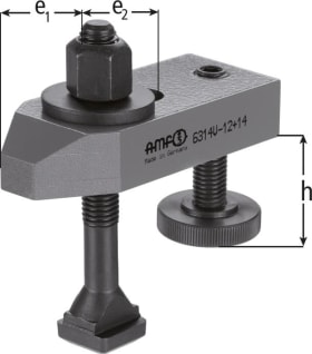 Spanneisen DIN6314V verstärkt 18/13-48mm AMF