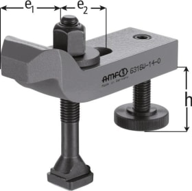 Spanneisen verstärkt gekröpft 22/43-92mm AMF