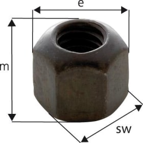 AMF SECHSKANTMUTTER OHNE BUND DIN 6330-B M10/16 82354