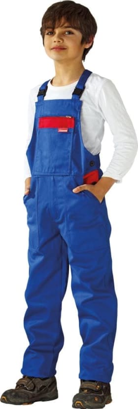 PLANAM Kinderlatzhose 100% BW, kornblumenblau