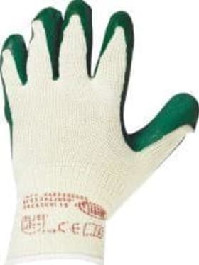 STRONG STRICKHANDSCHUH SPECIAL GRIP LATEX GELB-GRÜN GR.10 0501/10