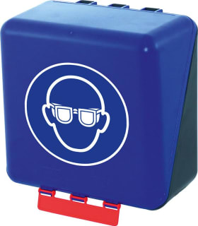 GEBRA AUFBEWAHRUNGSBOX SECUBOX® MIDI STANDARD F.VOLLSICHTBRILLEN BLAU 4201100