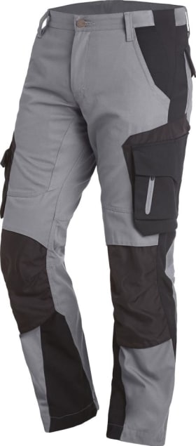FHB Arbeitshose FLORIAN, grau-schwarz