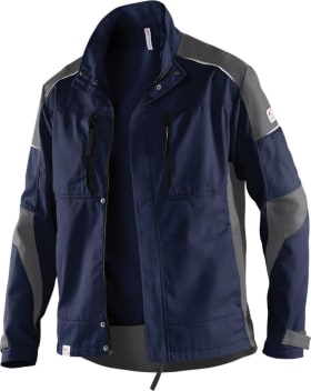 KÜBLER JACKE ACTIVIQ DKL.BLAU-ANTHRAZIT GR.S 4053813321097