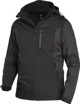 FHB Softshelljacke JANNIK, anthrazit-schwarz