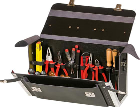 Werkzeug-Tasche Leder 420x150x250mm FORUM