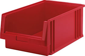 Sichtlagerkasten PLK 1 B315xT500xH200 mm blau LA-KA-PE