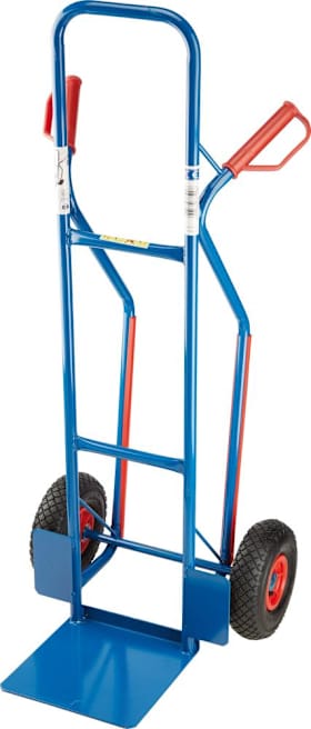 Stahlrohrkarre 200kg 300x300mm,Luft