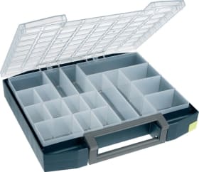 Sortimentskoffer Polycarbonat boxxser 80 8x8-18 blau raaco