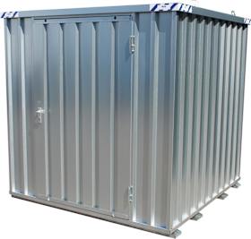 BOS Materialcontainer 3x2m, 1-flügelige Tür 3m Seite