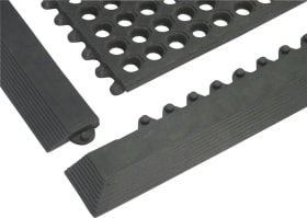 Leiste inkl.Ecke männlichYOGA SOLID Oil schwarz B965xT65 mm