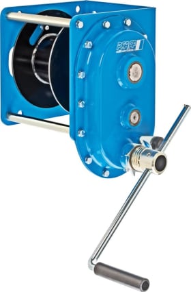 Handseilwinde MWS für 10 mm Seil Traglast 1.Lage 1500 kg