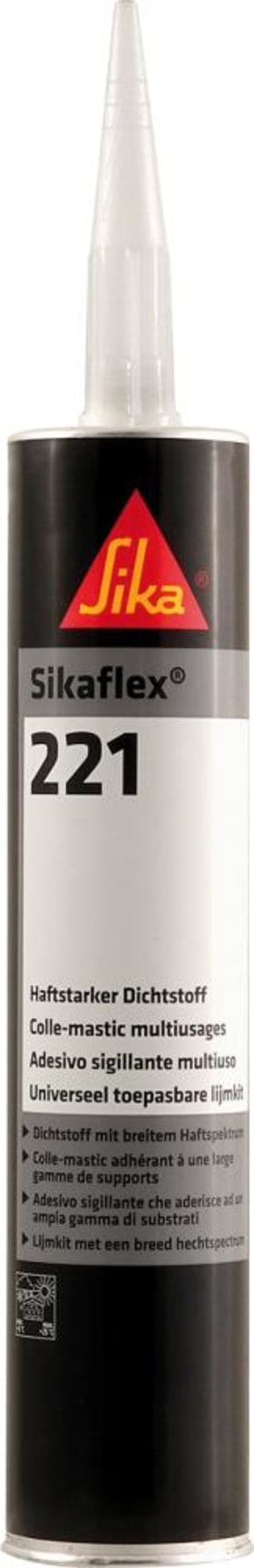 SIKA SIKAFLEX® -221 300ML STAHLGRAU (MDI-HALTIG) 1383