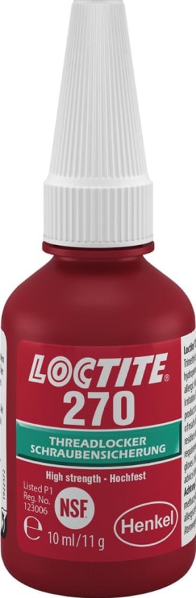 LOCTITE 270 SCHRAUBENSICHERUNG HOCHFEST/ MITTELVISKOS 50ML FLASCHE 1335897