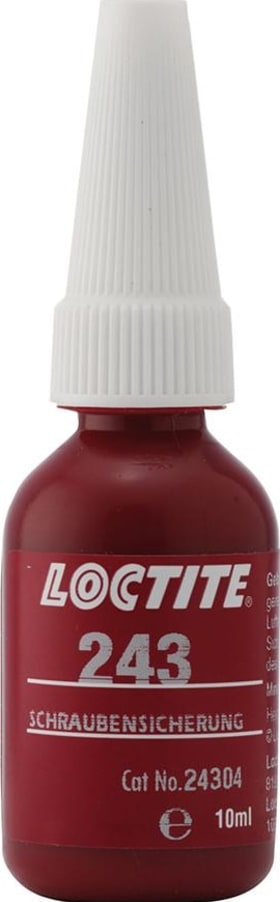 LOCTITE 243 SCHRAUBENSICHERUNG MITTEL- FEST/HOCHVISKOS 10ML FLAS. 5010266009100