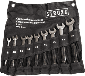 STROXX Ring-Maulschlüssel-Satz 9-tlg., 