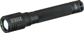 STROXX LED-Taschenlampe IP54 robust batteriebetrieben für Handwerk und Alltag, 250 Lumen