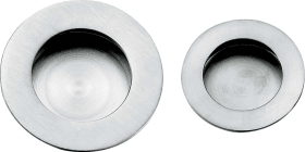 STROXX Einlass-Muschelgriff, Edelstahl matt