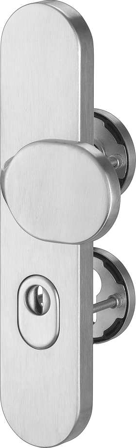 STROXX Schutz-Langschild/Rosetten-Wechselgarnitur, ZA, 15 mm, Aluminium 